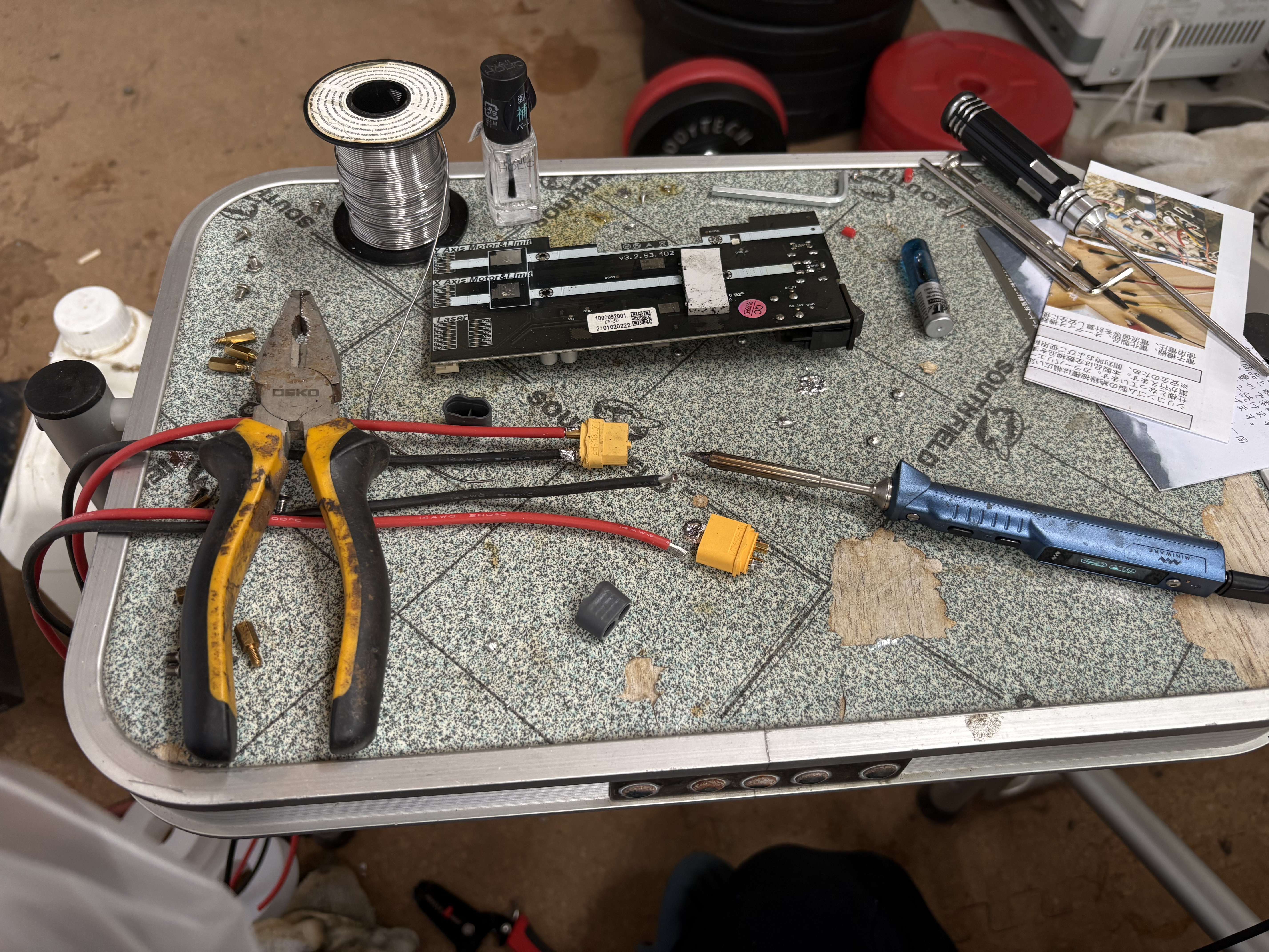 solder caps